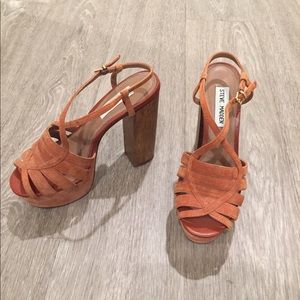 Steve Madden Strappy Platform Heels